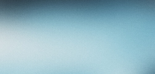 Abstract light blue background with grainy texture fading to dark blue at top