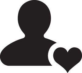 Love icon symbol vector image illustration
