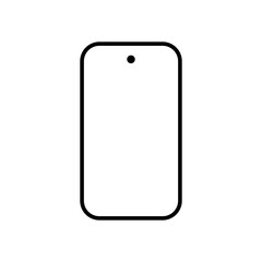 Simple smartphone icon