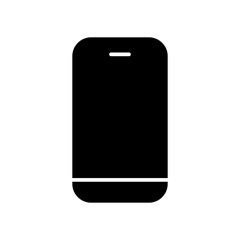 Black phone device icon