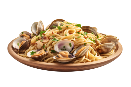 Linguine pasta alle vongole