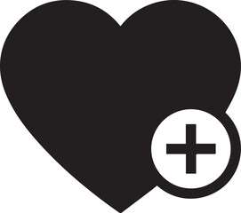 Love icon symbol vector image illustration