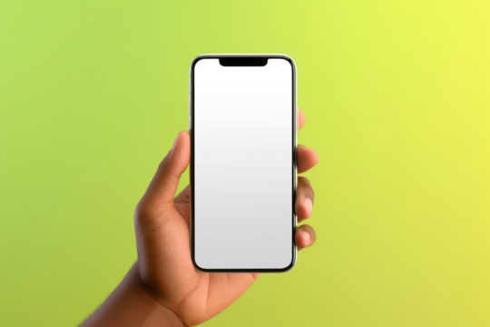PNG phone screen mockup, transparent design