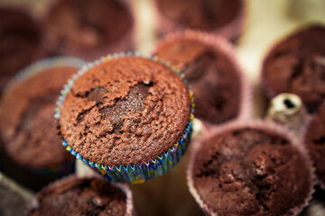 Chocolate Mint Muffins