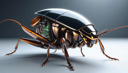 futuristic cockroach