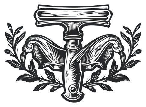 recommend clip art: PNG Shaving razor weaponry emblem symbol.