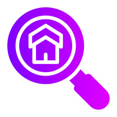 search gradient icon