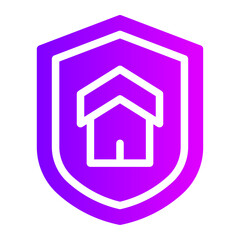 shield gradient icon