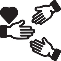 Love icon symbol vector image illustration
