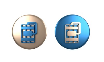 Fototapeta premium Colorful Detonate dynamite bomb stick and timer clock icon isolated on white background. Time bomb - explosion danger concept. Circle button. 3D render illustration