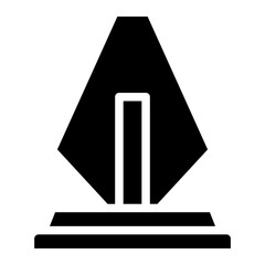 award glyph icon