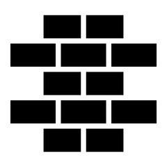 Naklejka premium column glyph icon