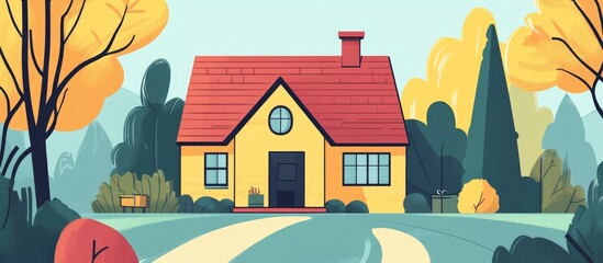 Housewarming Invitation Concept Of New Home Celebration And Gift