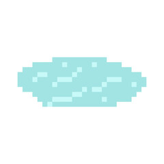 fresh clear lake pixel art