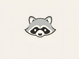 Cute Raccoon Illustration