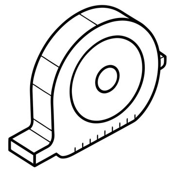 recommend clip art: Tape measure