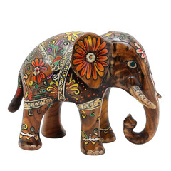 Obraz premium elephant isolated on transparent background png