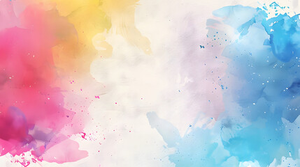 Obraz premium Digital Frame Background watercolor
