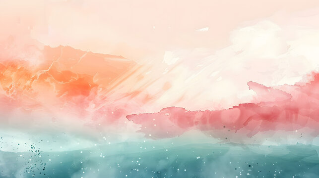 fhoto Frame Background watercolor