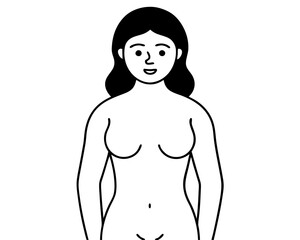 Fototapeta premium illustration of a woman