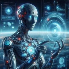 Artificial Intelligence Business Robot Innovating Industry Solutions generative ai