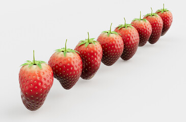 Irregular Shaped Strawberries
