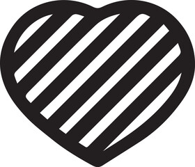 Love icon symbol vector image illustration
