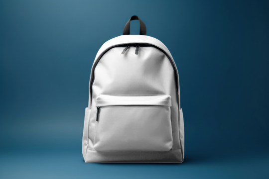 PNG backpack mockup, transparent design