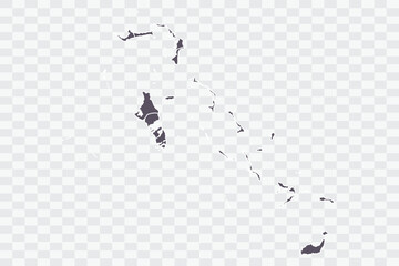 Bahamas Map Smoke Color on White Background quality files Png