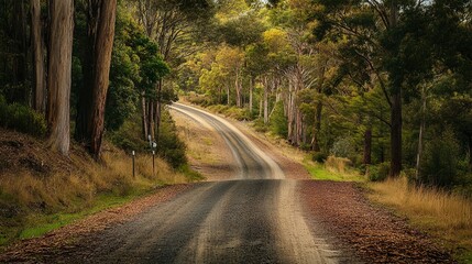 Fototapeta premium A road