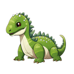 Fototapeta premium Scelidosaurus Clipart Illustration