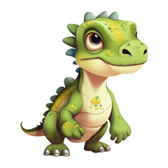 Fototapeta premium Pachycephalosaurus Clipart Illustration