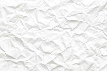 Obraz premium White crumpled and creased poster texture background