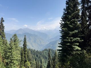 View from Shogran Valley, Khyber Pakhtunkhwa, Pakistan