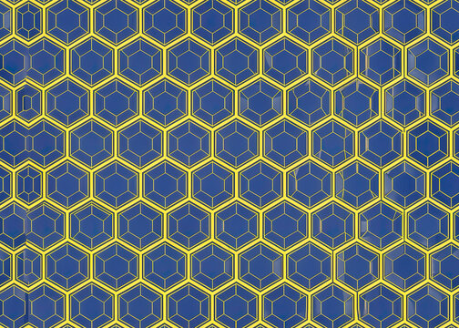 pattern with tiles