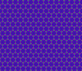 Neon geometric patterns in an abstract style on a dark background, designed as a vector icon sheet.