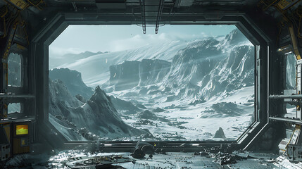 steampunk future building