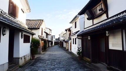 Fototapeta premium Bikan Historical Quarter, Kurashiki, Okayama Prefecture, Japan