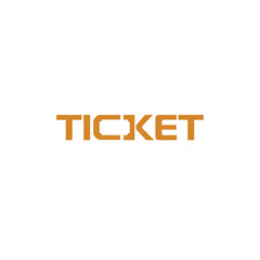 Ticket Wordmark Logo