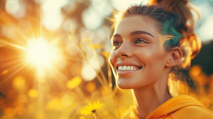 A group of friends exercising outdoors, laughing and enjoying the fresh air.