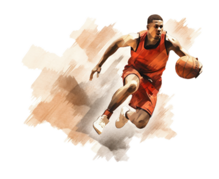 PNG Basketball sports adult determination.