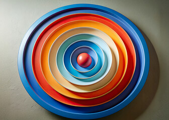 abstract background with circles