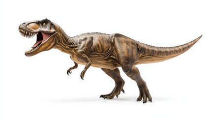 Obraz premium dinosaur rex isolated on white background