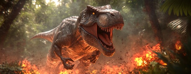 dinosaur jurassic animal prehistoric predator nature