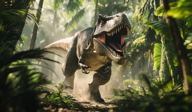 Fototapeta dinosaur jurassic animal prehistoric predator nature