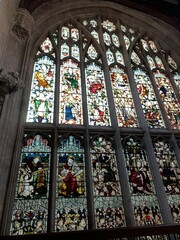 stained glass window/ oxford 