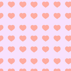 seamless pattern with hearts