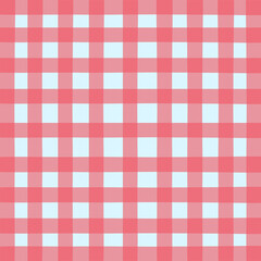 red and white plaid
