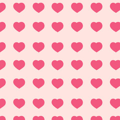 seamless pattern with hearts