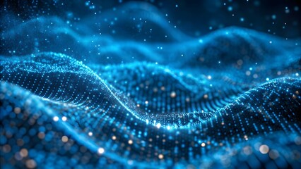 Blockchain technology background. Cryptocurrency fintech blockchain network and programming concept. Abstract Segwit. Abstract concept programming network chain block fintech cryptocurrency background